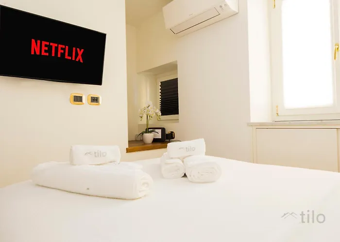 | Parking | Wifi | A/c| Sea View By Tilo Apartman Genova