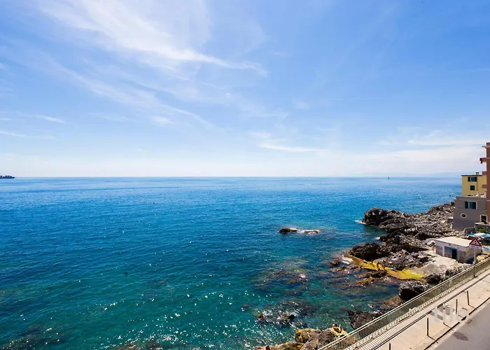 | Parking | Wifi | A/c| Sea View By Tilo * 제노바