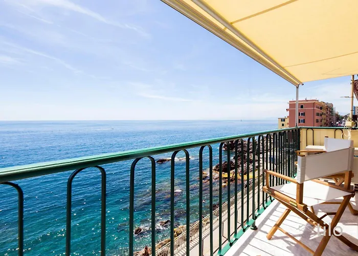 Apartamento | Parking | Wifi | A/c| Sea View By Tilo Génova